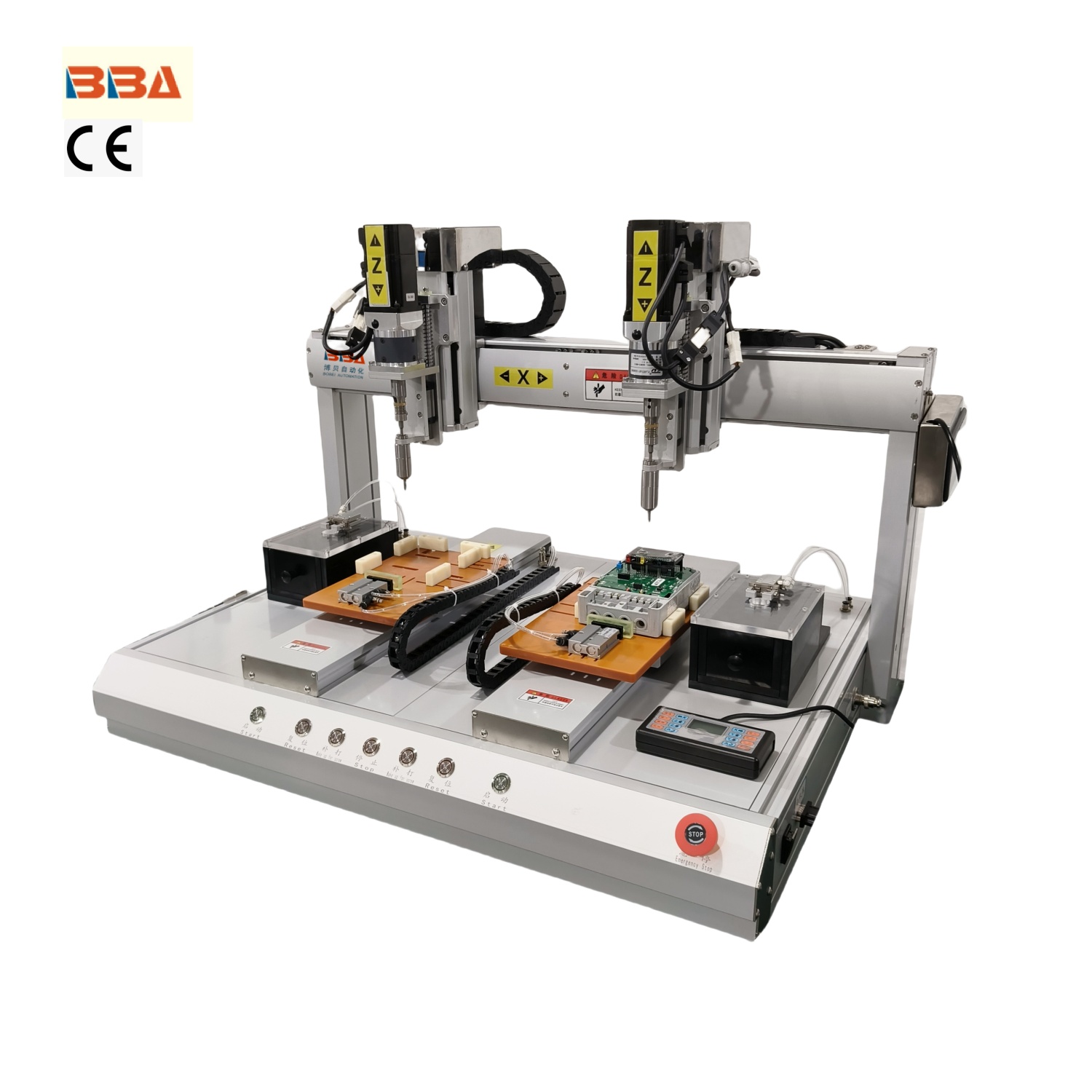 High Torque Screw Fastening Machine with Servo Motor Drive for Mobile Phone Assembly, Electric Screw Fastening Robot M1–M8 for Electronics Manufacturing