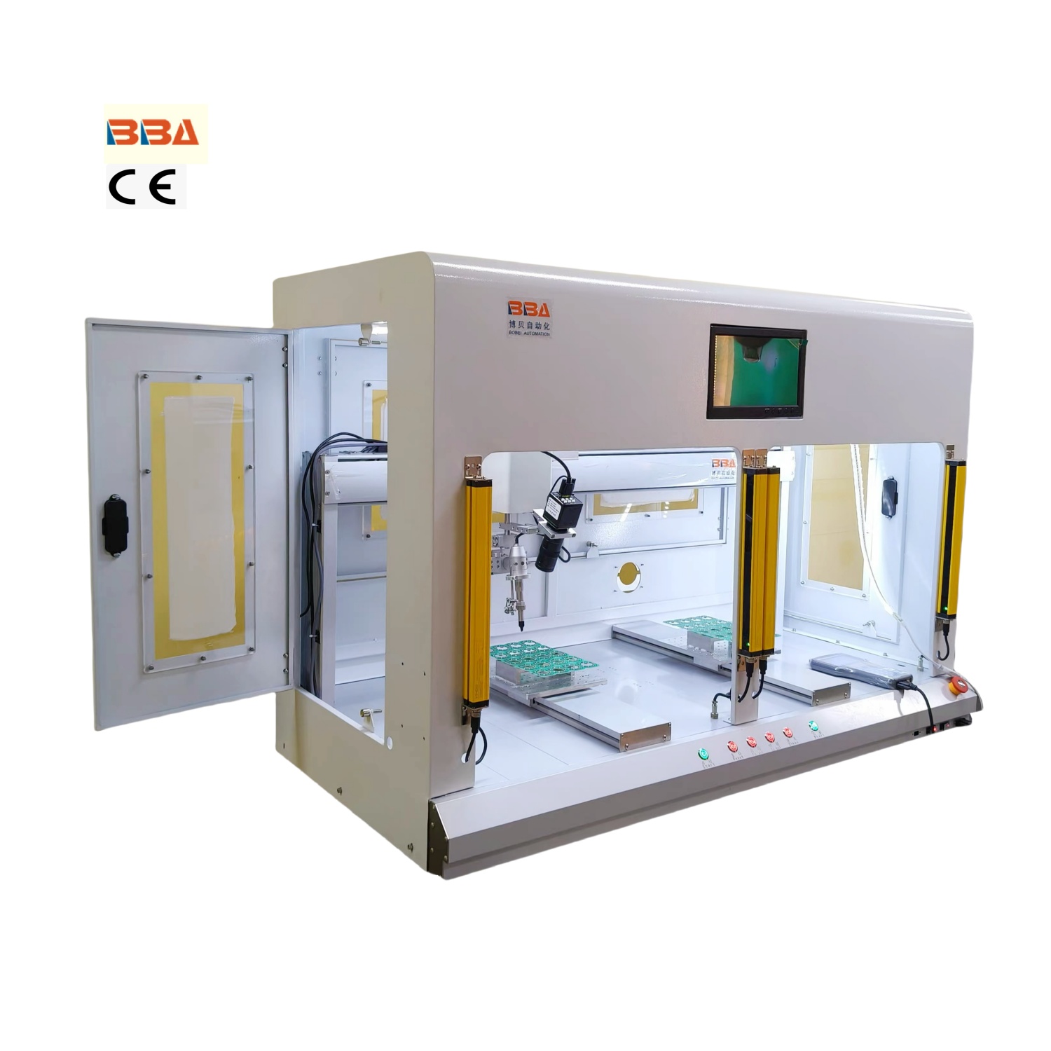 BBA Cartesian welding robot with Hot Iron Soldering for PCB Assembly XYZ Axis PCB soldering machine with Hot Iron Soldering for PCB Assembly 