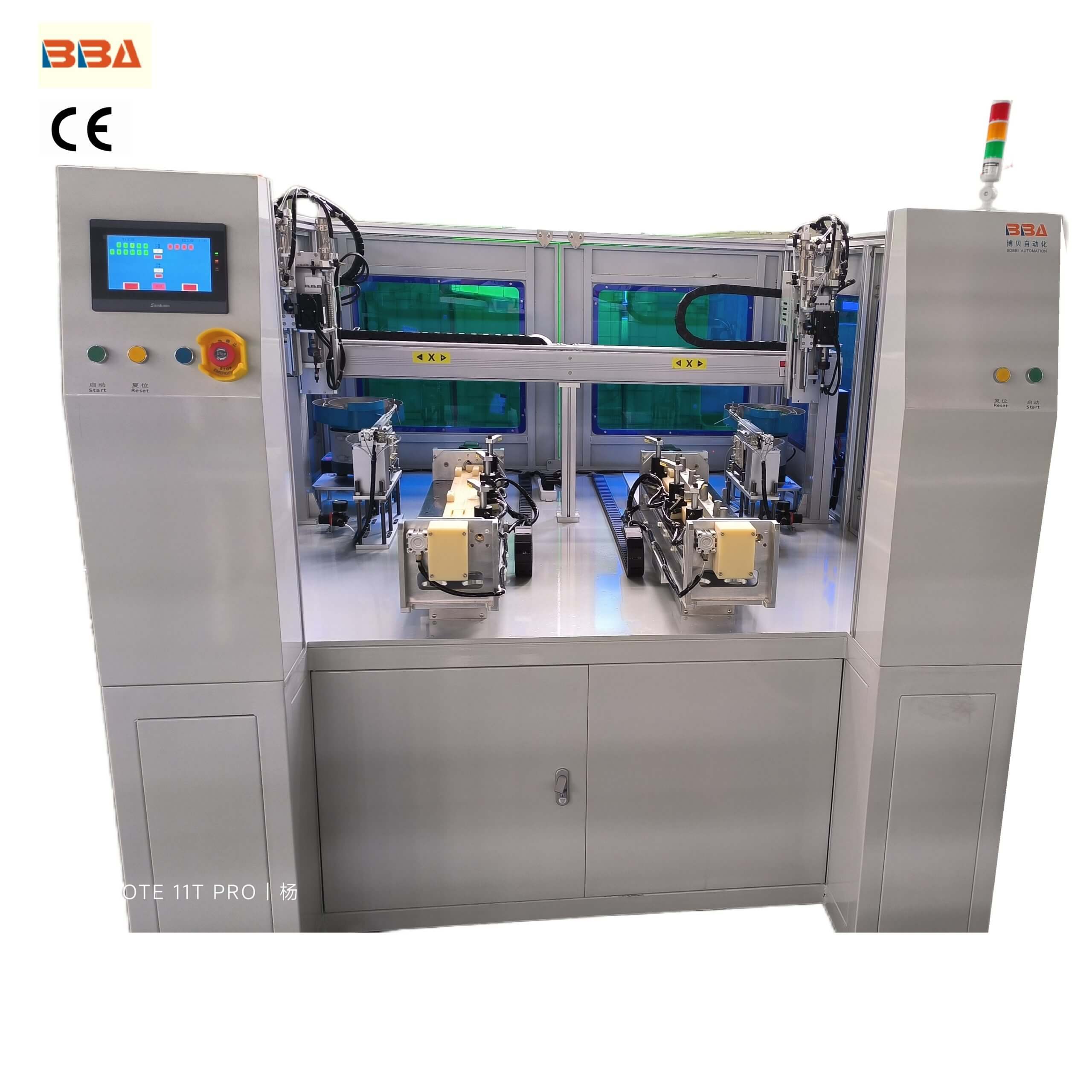 Thread Insert Installation Machine for electronics manufacturers installing inserts in housings and connectors with vision alignment and automated counting
